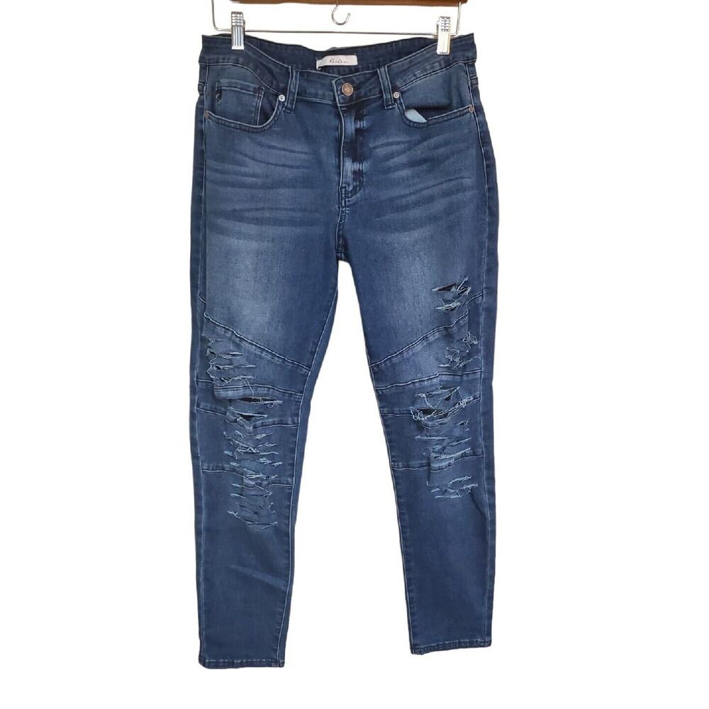 KANCAN Estilo Womens Jeans Distressed Style KC6184M Cut# 3905 Jeans Size 15/31